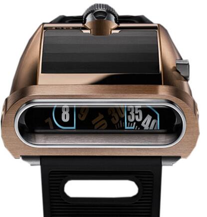 MB & F Replica 55.RL.B HM5 On the Road Again Red Gold and Titanium watch